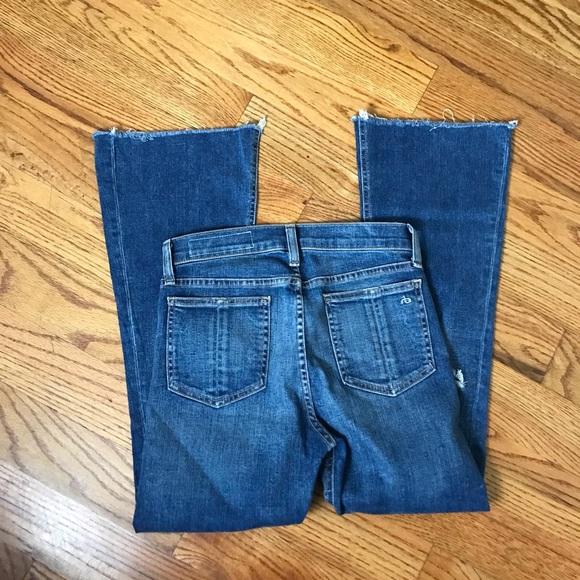 Rag & Bone 10” Crop Flared Jeans - Picture 10 of 11